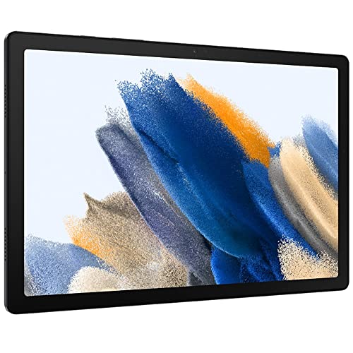 SAMSUNG Galaxy Tab A8 10.5"(32GB, 3GB) Full HD, Fingerprint Secure, All-Day Battery, Android 11 Wi-Fi Tablet, US Model SM-X200 (w/ 64GB SD, Gray)