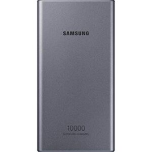 SAMSUNG 10,000 mAh Super Fast 25W Portable Charger Battery Pack USB-C , Silver (US Version with Warranty)