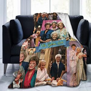 robu ultra-soft blanket flannel blanket fleece portable throw blanket for living room couch sofa car 50”x40”