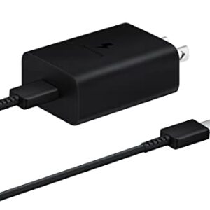 SAMSUNG 15W Wall Charger Type C (USB-C Cable Included), Black