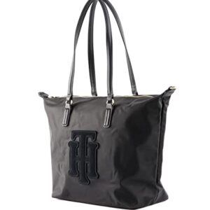 Tommy Hilfiger Black Nylon Handbag