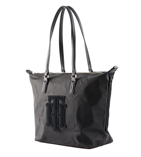 Tommy Hilfiger Black Nylon Handbag