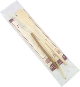 passover bedikat chometz set – includes feather, spoon & candle