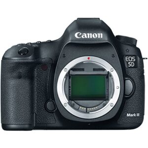 canon eos 5d mark iii 22.3 mp full frame cmos dslr camera body (certified refurbished)