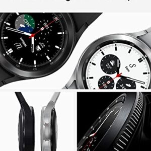 Samsung Electronics Galaxy Watch 4 Classic 46mm Smartwatch with ECG Monitor Tracker for Health Fitness Running Sleep Cycles GPS Fall Detection LTE US Version, Black (Renewed)