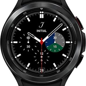 Samsung Electronics Galaxy Watch 4 Classic 46mm Smartwatch with ECG Monitor Tracker for Health Fitness Running Sleep Cycles GPS Fall Detection LTE US Version, Black (Renewed)