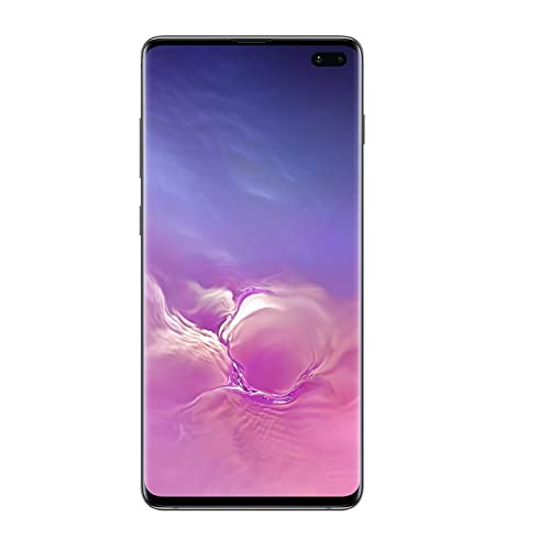 Samsung Galaxy S10 Plus 128GB 6.4" 4G LTE Fully Unlocked, Prism Black (Renewed)