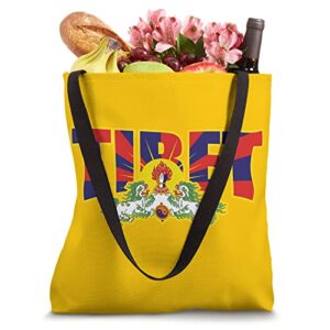 Tibet Flag Tote Bag