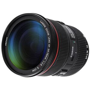 Canon 5175B002-cr EF 24-70mm F/2.8L II USM Standard Zoom Lens, Black (Renewed)