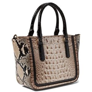 BRAHMIN Fontaine Small Ashlee Satchel Alabaster One Size