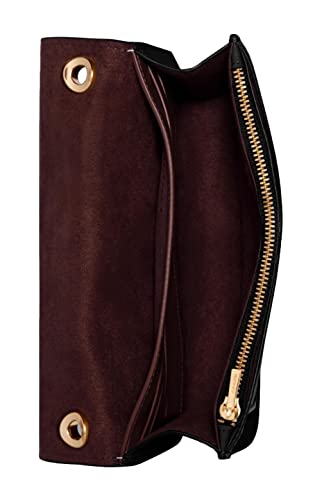 Coach Women's Georgie Small Crossbody Bag Handbag In Signature Canvas IM/Brown Black