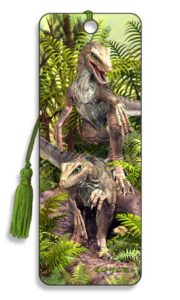 3d dinosaur “bad boys” bookmark – by artgame