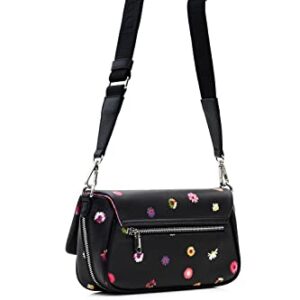 Desigual Accessories PU Across Body Bag, Black