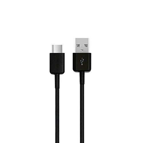 Samsung Genuine Galaxy S8 100% Original Type C USB Data Cable, EP-DG950CBE Charging Cable for all Samsung Fast Charge Charger Cable – Black (NO RETAIL PACKAGING) (BULK PACKAGED)