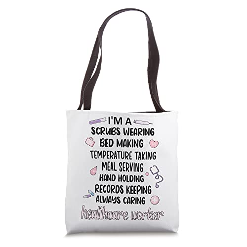 Essential Frontline Healthcare Worker Healthcare Working Tote Bag