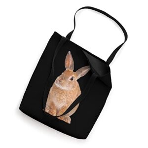 Cute Rabbit Fluffy Bunny Easter Animal Pet Lover Tote Bag