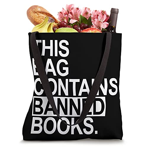 This Bag Contains Banned Books Tote Bag