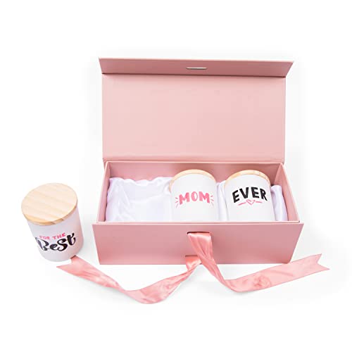 Candle Gift Set for Mom | Box of 3 Scented Candle Gifts | Christmas or Birthday Gifts for a Mom | Best Mom Ever Gifts | Unique Gift Ideas for Mothers Day | Arrive Beautifully Gift Boxed