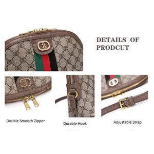 Crossbody Handbags for Women Shoulder Satchel Bag Leather Purse Classic Clutch Handbag with Adjustable Strap