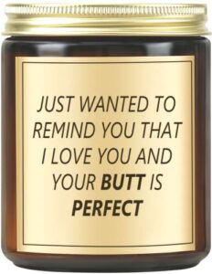 romantic gifts for her – gifts for girlfriend, gifts for wife, i love you gifts for her, wife gifts, girlfriend gifts, funny romantic anniversary, valentines day gifts, lavender scented candle