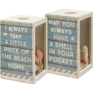 primitives by kathy may you always have a shell in your pocket i always take a little piece of the beach home home décor shell holder