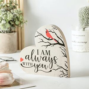 Sympathy Gift Wood Red Cardinal Gifts Bereavement Sign Bereavement Gift Memorial Gift Condolence Gift Remembrance Decoration Sympathy Memorial Decor Sign Memorial Plaque for Loss of Loved One (I)