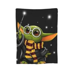 LAOSHIZI Blanket Ultra-Soft Micro Fleece Blanket Throw All Seasons for Kids Adults Warm Throw Blanket for Nap (50inx40in), Green (GGAI-OK121)