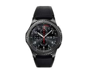 samsung gear s3 frontier smartwatch 46mm (bluetooth only) – dark grey (renewed)