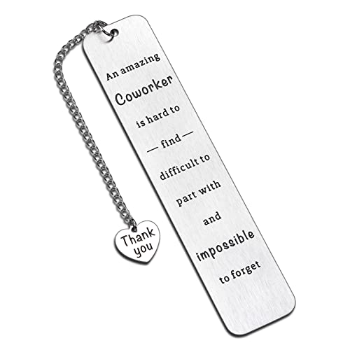 Going Away Gift for Coworker Leaving Gifts Office Bookmarks for Book Lovers Group Thank You Gifts for Men Goodbye Gifts for Coworkers Women Teacher Retirement Gifts for Nurse Friends Colleague