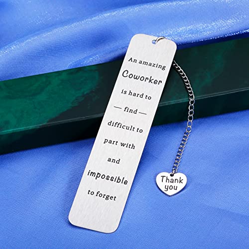 Going Away Gift for Coworker Leaving Gifts Office Bookmarks for Book Lovers Group Thank You Gifts for Men Goodbye Gifts for Coworkers Women Teacher Retirement Gifts for Nurse Friends Colleague