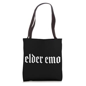 elder emo tote bag