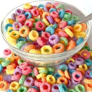 cereal candle with spoon like fruit loops candle bowl gifts fruit fruity scented funny novelty food cute candles fun cool cereal bowl candle