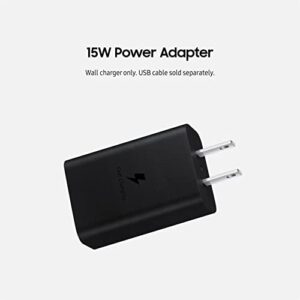 Samsung 15W Wall Charger Type C Only (Cable not Included), Black