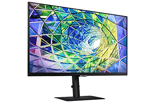 SAMSUNG S80A Computer Monitor, 27 Inch 4K , Vertical , USB C , HDR10 (1 Billion Colors), Built-in Speakers (LS27A800UNNXZA)