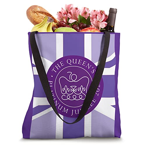 British Queen's Platinum Jubilee 1952 - 2022 Elizabeth II Tote Bag