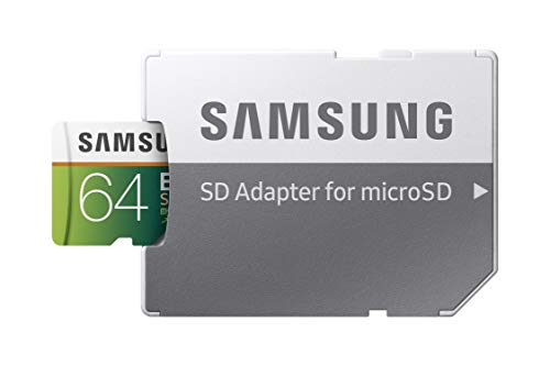 SAMSUNG (MB-ME64GA/AM) 64GB 100MB/s (U3) MicroSDXC EVO Select Memory Card with Full-Size Adapter