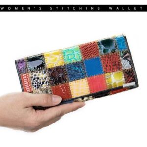 Eysee Clutch Bags, Women Wallets, Leather Purses, Cellphone Packs, Multicolor-10, 8.50 cm (L) * 18.50 cm (H) * 2.50 cm(W)