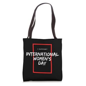 international women’s day choose to challenge feminist gift tote bag