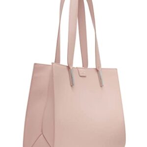 Calvin Klein Audrey North/South Tote, Rose Smoke