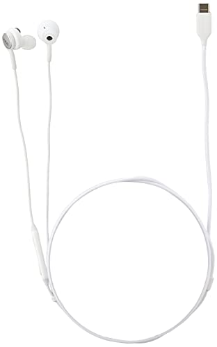 SAMSUNG Corded Type-C Earphones, White (EO-IC100BWEGUS)