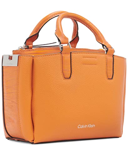 Calvin Klein Rita 2 in 1 Organizaional Mini Bag Crossbody, Flame Orange