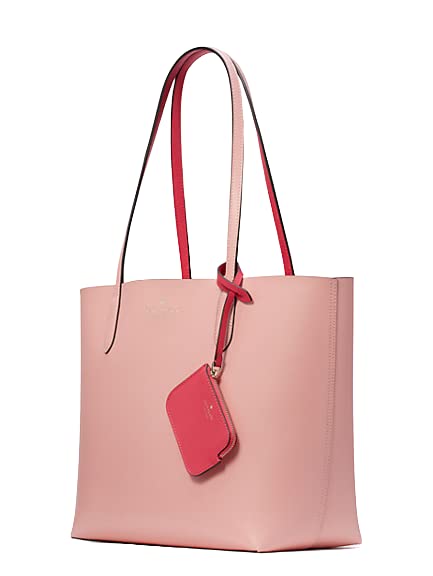 Kate Spade Ava Leather Reversible Tote (Donut Pink)