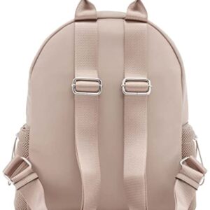 Calvin Klein Women's Jessie Organizational Backpack, Goat, One Size