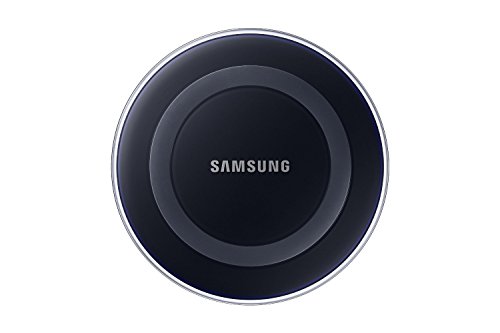 Samsung Qi Certified Wireless Charging Pad with 2A Wall Charger- Supports wireless charging on Qi compatible smartphones including the Samsung Galaxy S8, S8+, Note 8, Apple iPhone 8, iPhone 8 Plus, and iPhone X (US Version) - Black Sapphire