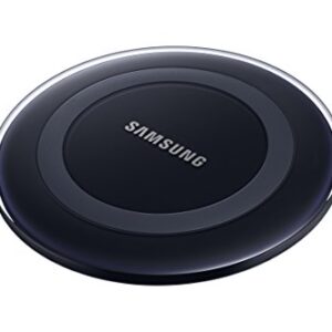 Samsung Qi Certified Wireless Charging Pad with 2A Wall Charger- Supports wireless charging on Qi compatible smartphones including the Samsung Galaxy S8, S8+, Note 8, Apple iPhone 8, iPhone 8 Plus, and iPhone X (US Version) - Black Sapphire