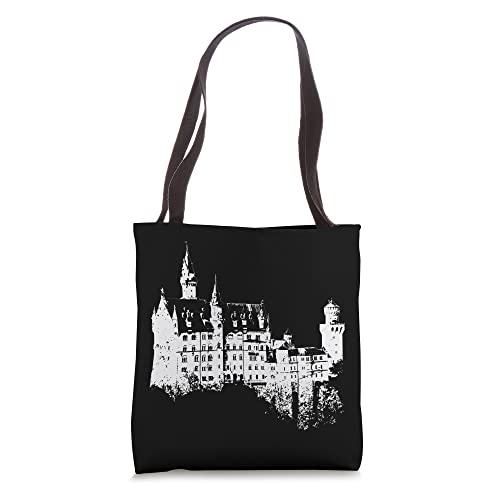 Neuschwanstein Castle Lover Vintage Bavaria I Love Germany Tote Bag