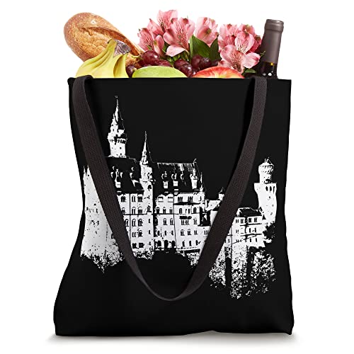 Neuschwanstein Castle Lover Vintage Bavaria I Love Germany Tote Bag