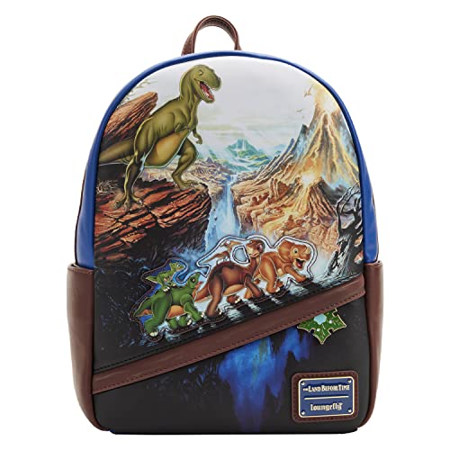 Loungefly Land Before Time Poster Womens Double Strap Shoulder Bag Purse