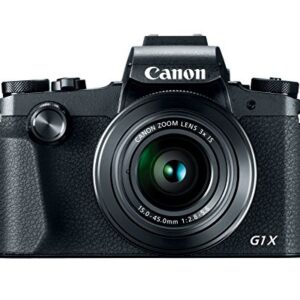 Canon PowerShot G1 X Mark III Digital Camera - Wi-Fi Enabled, Black (2208C001)