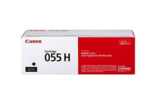 Canon Genuine 055 High Yield 4-Color Complete Toner Cartridge Set (CRG055HYCMYK)